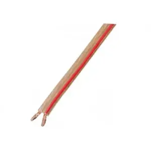 Exertis Connect Câble de haut-parleur, 2 x 2,63 mm², transparent, 100 m de câble de haut-parleur (EXC601039) (100 m), Câble d'enceinte, Transparent pas cher