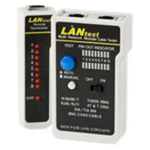 Inconnu Testeur rj 45 rj 11 pas cher