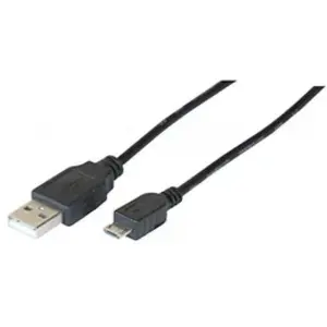 Comparateur de prix : Exertis Cordon eco USB 2.0 A / MICRO B noir - 0,5 m