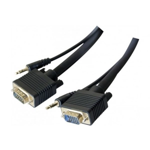 Generique Cordon Écran Svga + Audio - 3 m