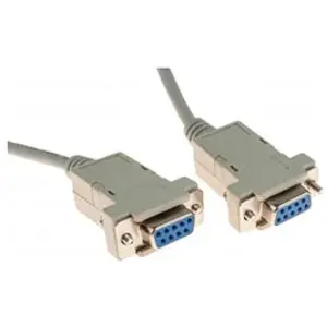 Hypertec Générique DB9 femelle/ femelle null modem serial transfer cord- 5 m (5 m), Câble d'interface pas cher