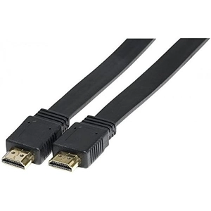 Connect Generique Cordon Hdmi High Speed a/a Plat Black - 5 m pas cher