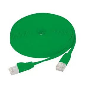 Générique Cat6 RJ45 Câble de brassage forfaitaire U/FTP vert - 5 m (CAT6, 5 m), Câble réseau pas cher