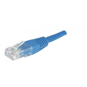 Connect CUC Cordon RJ45 patch UTP CAT 5e Bleu - 1,50 m pas cher