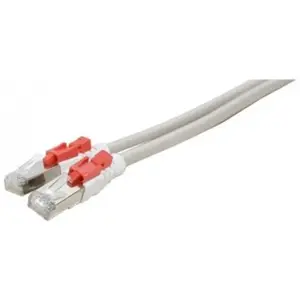 CUC Hypertec ProConnectLite - Cordon de raccordement - RJ-45 (M) pour RJ-45 (M) - 1 m - SFTP - CAT 6 - gris pas cher