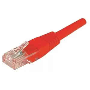 EXC Dexlan Cordon Patch RJ45 UTP CAT5e Rouge - 3 M pas cher