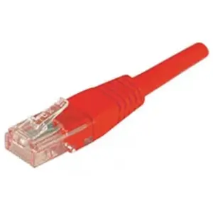 EXC Dexlan Cordon Patch RJ45 UTP CAT5e Rouge - 10 M pas cher
