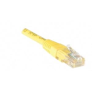 Connect Cordon Patch RJ45 UTP CAT5e Jaune - 3 M pas cher