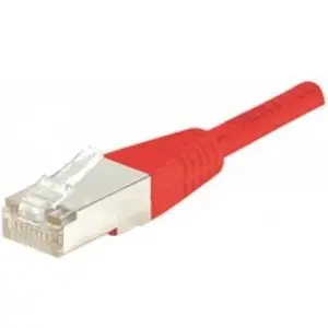 Comparateur de prix : Dymo Cordon RJ45 patch FTP CAT 6 Rouge - 30 m