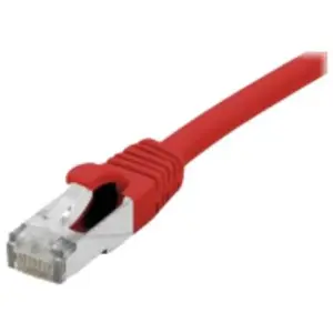 Hypertec Cordon patch RJ45 ftp cat 6 lsoh snagless rouge - 15m pas cher