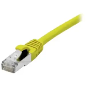 Hypertec Cordon patch RJ45 ftp cat 6 lsoh snagless jaune - 10m pas cher