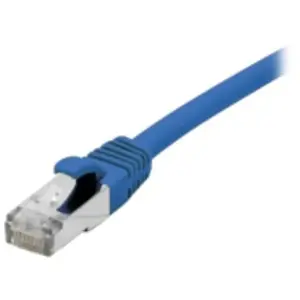 Hypertec Cordon patch RJ45 ftp cat 6 lsoh snagless bleu - 20m pas cher