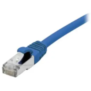 Hypertec Cordon patch RJ45 ftp cat 6 lsoh snagless bleu - 5m pas cher