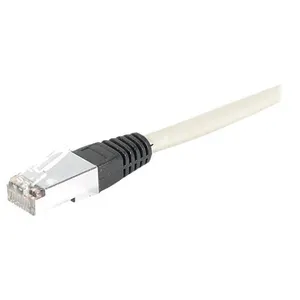 Générique Cat6 RJ45 Patch cable S/FTP LSZH POE snagless grey - 2 m (S/...