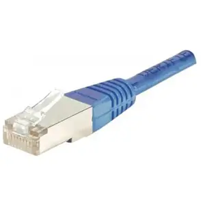 EXC Dexlan exertis Connect - Cordon de raccordement - RJ-45 (M) pour RJ-45 (M) - 2 m - paire torsadée écrantée (F/UTP) - CAT 6 - intérieur, moulé - bleu pas cher
