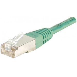 Dexlan Cordon RJ45 catégorie 6 F/UTP vert - 10 m pas cher