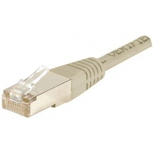 Dexlan CUC Cordon RJ45 patch FTP CAT5e alu / cuivre - 3,00 m pas cher