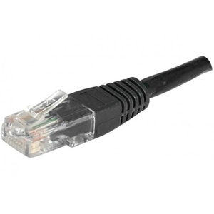 Comparateur de prix : Dexlan CONNECT CORDON DE PATCH CUIVRE/ALUMINIUM RJ45 CAT.6 U/UTP NOIR 0,50 m