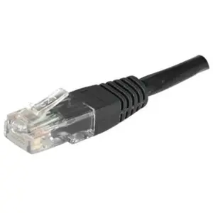Comparateur de prix : Dexlan Cordon patch RJ45 u/utp CAT6 Noir - 2 m (854234) - Exertis Connect