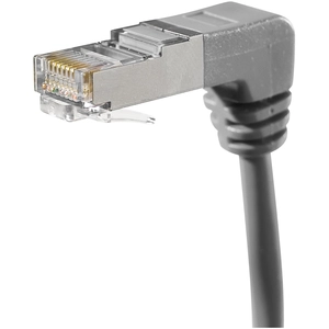 CUC Cordon patch RJ45 f/utp CAT5e Coudé bas Gris - 0.30 m (854275) - Exertis ConnectVendu parfnac-be
