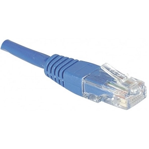 Dexlan CUC Cordon patch UTP CAT 6 Bleu - 20 m pas cher