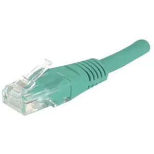 Dexlan Cordon Patch RJ45 UTP CAT6 Vert - 0,50 M pas cher