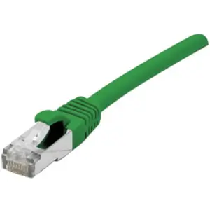 Générique Cat6 RJ45 Patch cable F/UTP PVC ecofriendly green - 5m (S/UTP, CAT6, 5 m), Câble réseau pas cher