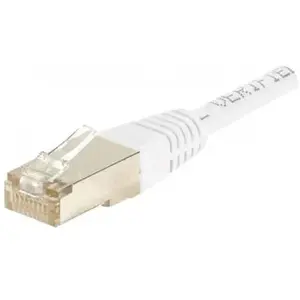 Dexlan Cordon patch RJ45 f/utp CAT5e Blanc - 0.50 m (854153) - Exertis Connect pas cher