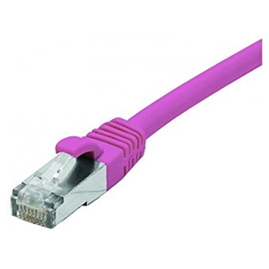 Dexlan Cordon patch RJ45 f/utp cat 6 lsoh Snagless Rose - 0.50 m (854432) - Exertis Connect