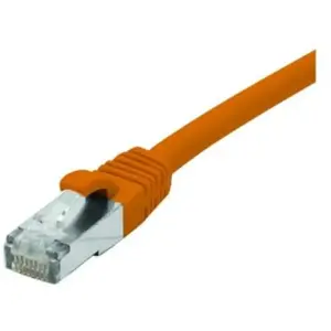 Inconnu Cordon patch RJ45 f/utp cat 6 lsoh Snagless Orange - 2 m (854423) - Exertis Connect pas cher