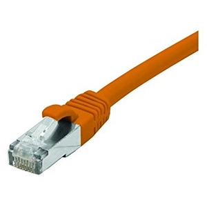 Connect Cordon RJ45 catégorie 6 F/UTP LSOH snagless orange - 3 m pas cher