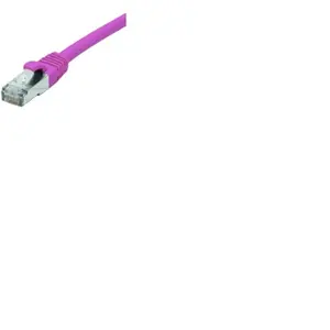 Connect Inconnu Cordon patch rj45 f utp cat 6 lsoh snagless rose - 25 m pas cher