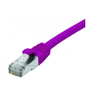 Inconnu Cordon patch rj45 f utp cat 6 lsoh snagless violet - 25 m pas cher