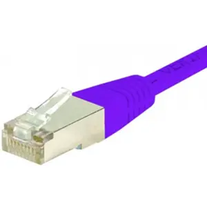 Connect Inconnu Cordon patch rj45 s ftp cat6 violet - 3 m pas cher