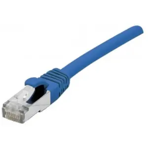 Connect Inconnu Cordon patch rj45 f utp cat 6 lsoh snagless bleu- 25m pas cher