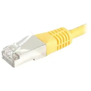 Cordon RJ45 patch SSTP CAT 6 Jaune - 15 m pas cher