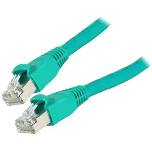 Dexlan Cordon RJ45 patch SSTP CAT 6 Vert - 5,00 m pas cher
