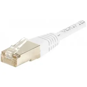 EXC Dexlan Cordon patch rj 45 sstp CAT 6 blanc - 2 m pas cher