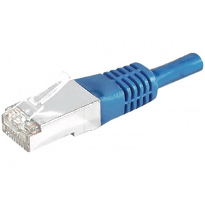 EXC konektikpc Cordon RJ45 patch SSTP CAT 6 Bleu - 0,30 m pas cher