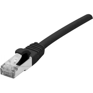 Dexlan Câble patch S/FTP, PiMF, Cat.6A (abaissé), noir, 2,0 m Câble patch compatible 10 Gigabit avec R... (S/FTP, CAT7, 2 m), Câble réseau pas cher