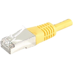 Connect Dymo DEXLAN Cordon patch RJ45 SSTP CAT 6a jaune - 2 m pas cher