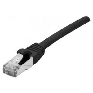 EXC Inconnu Dexlan - Cordon de raccordement - RJ-45 (M) pour RJ-45 (M) - 7.5 m - S/FTP - CAT 6a - sans halogène, moulé, sans crochet - noir pas cher