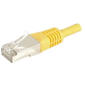 Connect DEXLAN CORDON PATCH RJ45 FTP CAT 6a Jaune 1,5 m pas cher