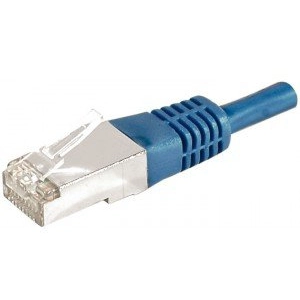 Comparateur de prix : DEXLAN CORDON PATCH RJ45 FTP CAT 6a Bleu 25 m