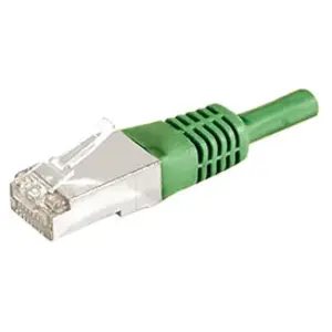 Connect DEXLAN CORDON PATCH RJ45 FTP CAT 6a Vert 0,50 m pas cher