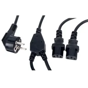 Comparateur de prix : Generique generic - Répartiteur d'alimentation - CEE 7/7 (M) pour IEC 60320 C13 - 140/20/20 cm - noir