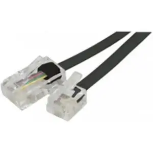 konektikpc Cordon téléphonique RJ11 vers RJ45 Noir - 7.00M (ECF-911738) - Exertis Connect pas cher