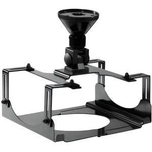 Support plafond pour vidéoprojecteur LCD et DLP - Marque - Modèle - Pivotement horizontal et vertical - NoirVendu parcdiscount
