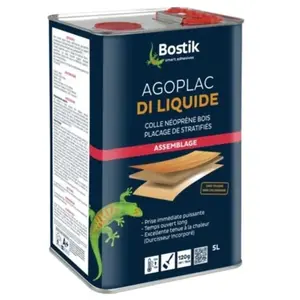 Bostik Colle néoprène liquide - bidon de 5 litres - Agoplac DI BOSTIK pas cher