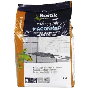 Bostik Mortier à maçonner 10kg pas cher